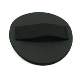 Lijadora manual de palma flexible negra con gancho y bucle (agarre) y correa