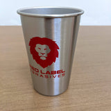 Vaso de acero inoxidable con abrasivos Red Label